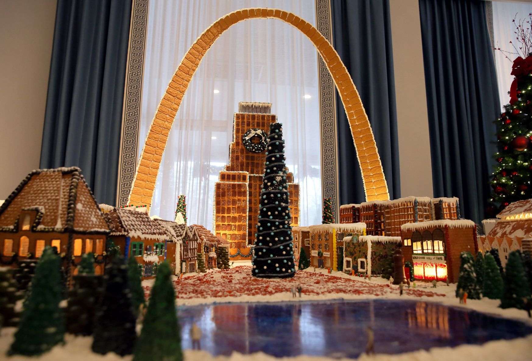 Chase Park Plaza Gingerbread houses